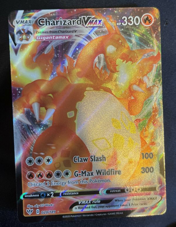 Pokemon TCG Darkness Ablaze Charizard VMAX Full Art 20 189 Pack Fresh pokemon-tcg-darkness-ablaze-charizard-vmax-full-art-20-189-pack-fresh
