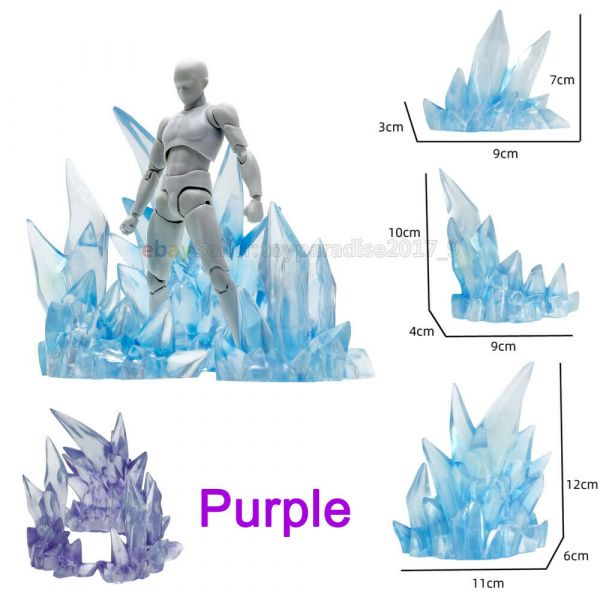 S. H. Figuarts Tamashii Effect Ice Rock Crystal Stand For 1/12 Figma ...