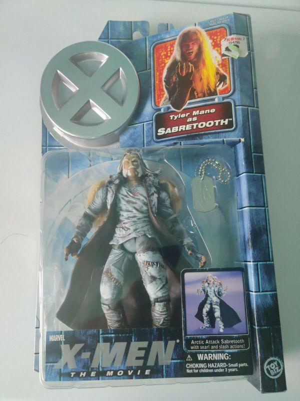 Sabertooth Toy X - Men The Movie Action Figures Sabretooth Toy Biz On Card | #68442270