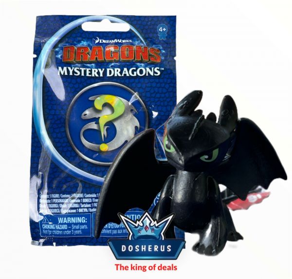 HOW TO TRAIN YOUR DRAGON Mini Action Figure Mistery Pack Revealed ...