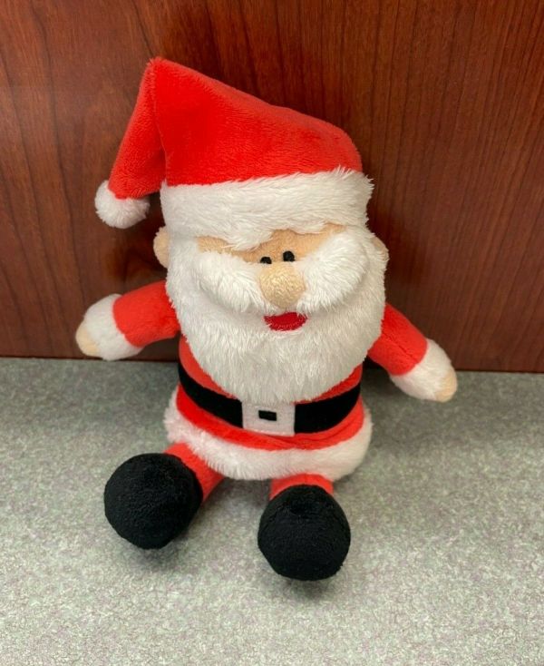 Rudolph The Red Nosed Reindeer Santa Claus 8 " Beanbag Stuffed Plush ...