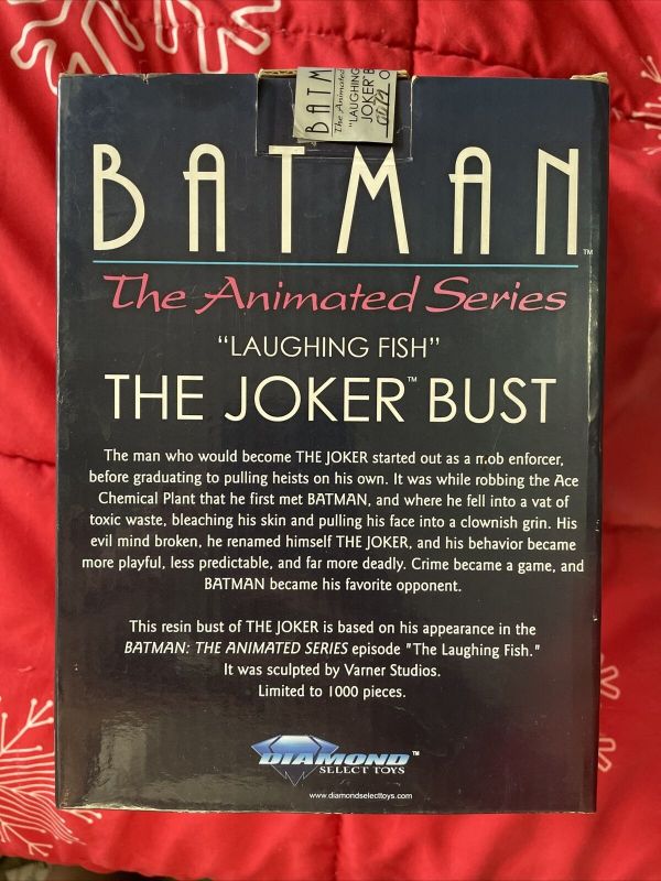 Batman Animated Laughing Fish Joker Bust Entertainment Earth Exclusive ...