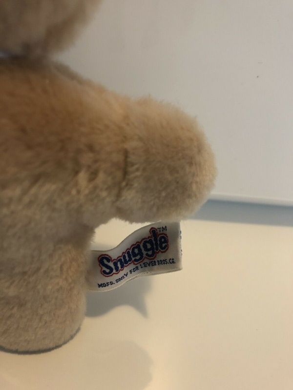Vintage Russ Snuggle Bear Plush Tan Teddy Bear 7 " Stuffed Animal Toy ...