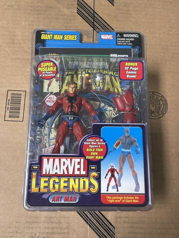 Marvel Legends ToyBiz Ant Man 2006 Giant Man BAF Series Action Figure W ...