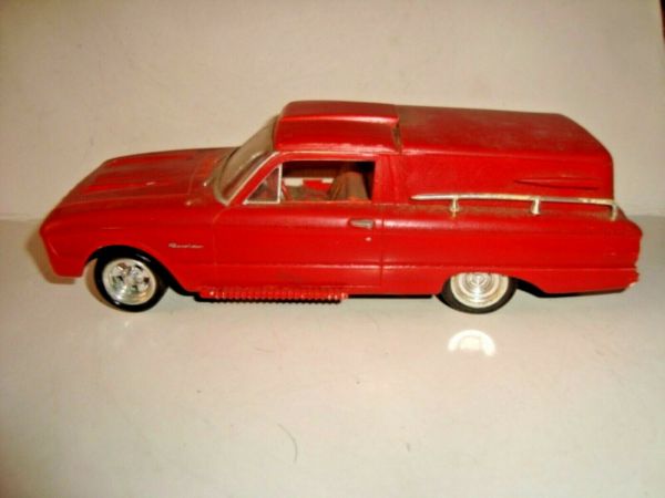 AMT 1961 Ford Ranchero Customized Pickup Truck Built Model Car Parts ...